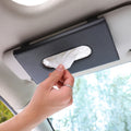 Car Tissue Box Holder Car Sun Visor Tissue Holder Car Tissue Case Auto Interior Storage Decoration