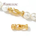 18K Gold Plated Connectors Jewelry Fasteners Lock Clasps Accessories Needlework Beads Pearls Making Material for Bracelet