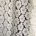 Classic White Flower Guipure Dress Lace Fabric