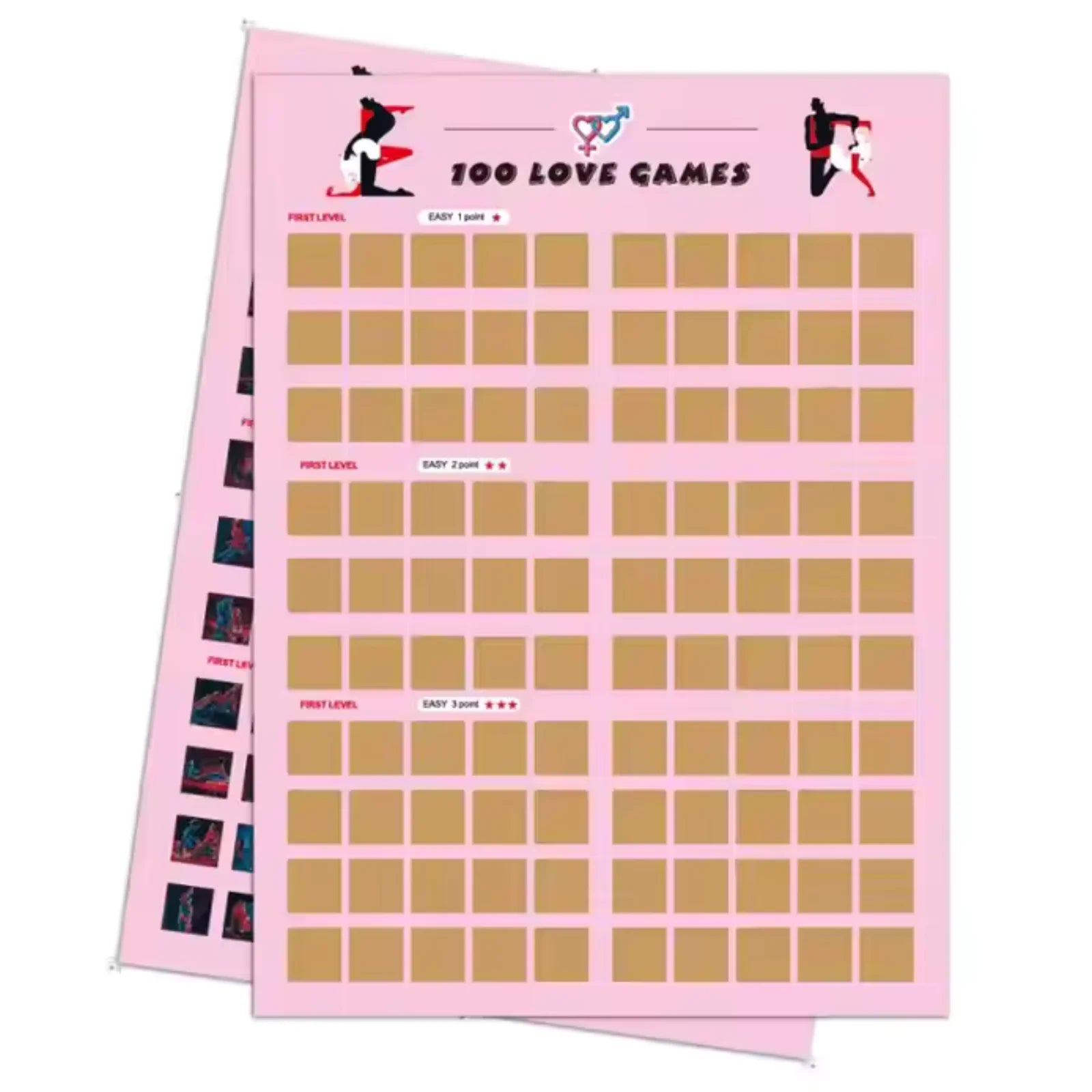 Wholesale Scratch Off Lottery Poster Scratch Cards Custom Promotional Giveaway Cards