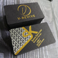 China Factory Custom Luxury Business Cards with Kraft Paper & Offset Paper Custom Logo Hot Foil Stamping High Quality Printing