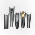 Hot Selling Salon-Quality 3D Super Long French Nail Art DIY Patch Traceless New Extended Ornament Shape Gel Other Plastic Nail