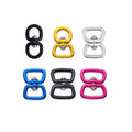 4KN 360 Degree Rotate Aviation Aluminum Alloy Yoga Hammock Swing Swivel Carabiner Hook