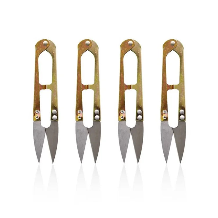 Wholesale Golden Mini Handheld Craft Sewing Cutting Scissors Trimming Nipper Thread Snips for Stitch Craft & DIY