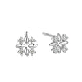 2025 New 925 Sterling Silver Cubic Zirconia Geometric Square Hollow Stud Fashion Earrings Set for Women Fine Jewelry Wholesale