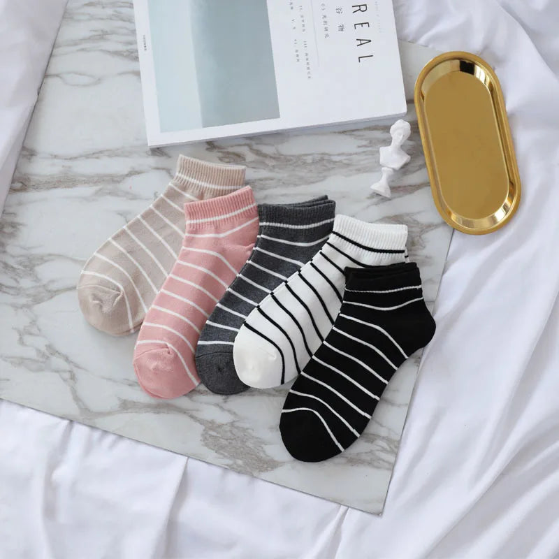 Jingwen OEM Meias De Tornozelo 2025 Summer Low Cut Short Ankle Casual Women Socks