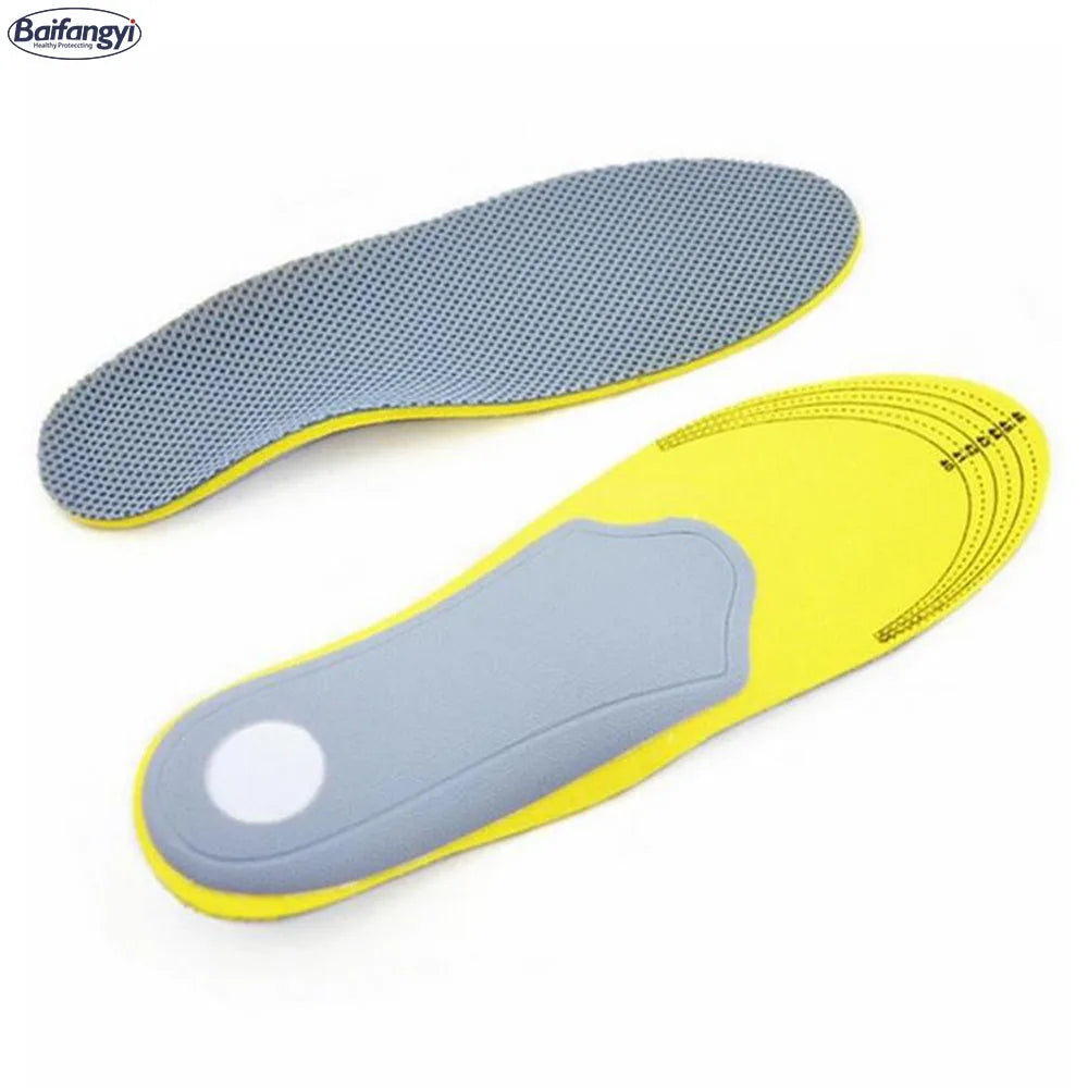 EVA Sports Comfort Warm Arch Support Flatfoot Orthotic Insoles for Male and Female