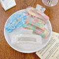 Korean Version Summer Color Mermaid Fairy Acetic Acid Shark Hair Claw Clip Sweet Fashion Hairpin Hair Accessories
