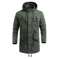 Factory Direct In-Stock Items Hooded Plus Velvet Padded Men's Cotton Jacket