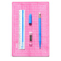 Top Selling Engraving Pen Knife Aluminum Ruler  Self Healing Cutting Mat  Three-piece Set for Beginner