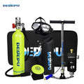 Diving Oxygen tank Mini Diving Oxygen Suit 1000ml Portable Diving Equipment