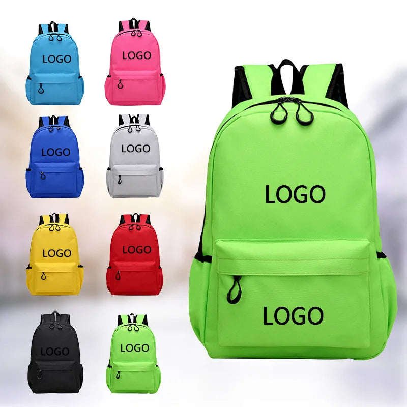 Kids Teenager Student School Backpack School Bags 2022 Wholesale Custom Waterproof for Boys and Girls Cartoon Customized 50 Pcs