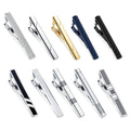 Luxury Custom Metal Tie Pins Copper Gold Silver Neck Clip for Men Tie Clips Tie Bars