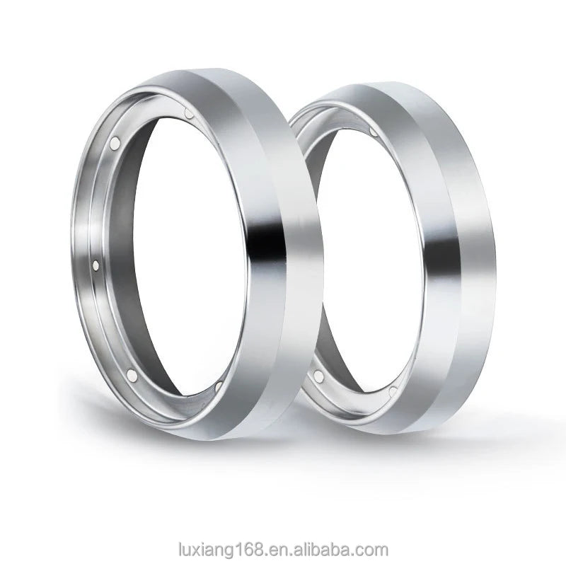 Espresso Coffee Accessories Stainless Steel  51mm/58mm Barista 8pcs Magnets Coffee Dosing Ring Coffee Funnel