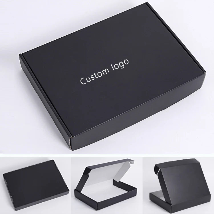 Custom Eco Friendly Packaging Kraft Box Paper Package Shipping Boxes For Candy Underwear Clothes Cosmetic Makeup Mailing box