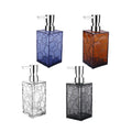 New Arrival Modern Double Foam & Hand Soap Dispenser Acrylic Bathroom Accessories Set Wholesale