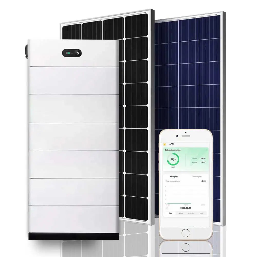 Residential Home HV Stackable Battery 48V 52Ah EU Stock Solar Energy Storage Lithium Lifepo4 Home and Industrial Use Eu Stock
