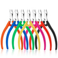 Wholesale Personal Care Stainless Steel Colored Comfort Grip Cuticle Cutter Finger Toe Ingrown Nail Nipper