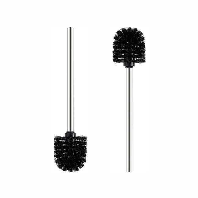 Bath Accessory Stainless Steel Handles Replacement Brush Head 8*35*8cm Toilet Brushes