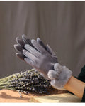 Cheap Lovely Warm Winter Lady Fancy Girls Gloves With Touch Screen