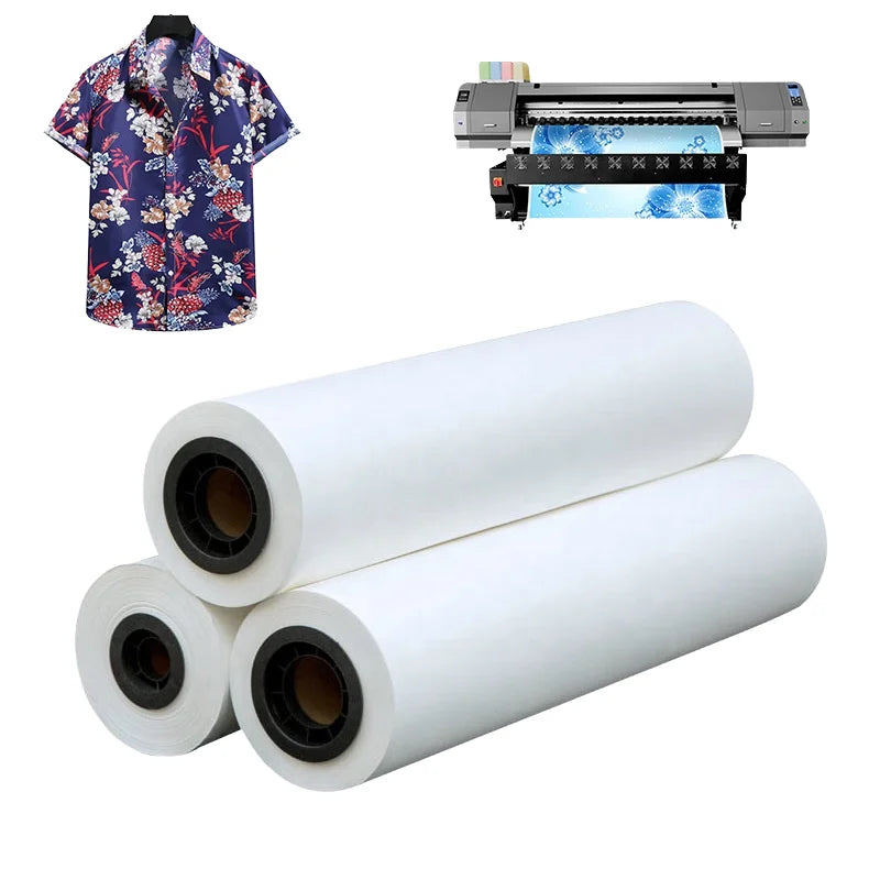 Printable Vinyl Roll Inkjet Ink Jet Single Matte 60 CM DTF PET Film Roll Heat Transfer Vinyl for T Shirts Pigment Ink