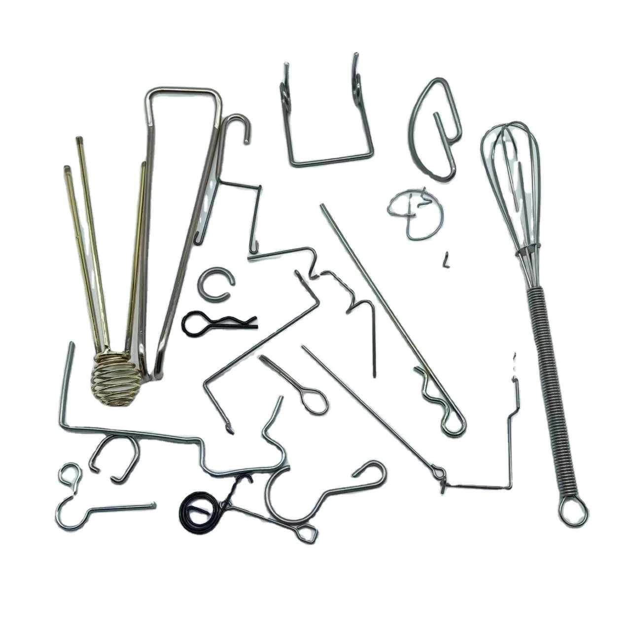 High Carbon Steel Twisting Services Stainless Steel Wire Rod Forming Bending Springs Custom Factory Furniture Industrial