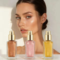 Customized Label Highlighter Cosmetics Makeup No logo Shimmer Liquid Body Highlighter Spray