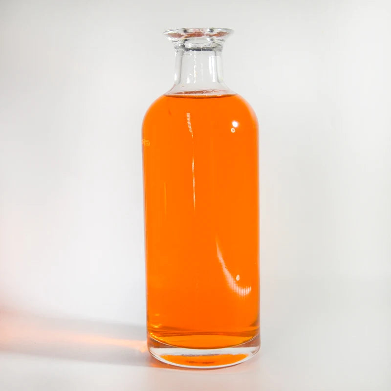 Free Sample 100ml 375ml 500ml 750ml Glass Fancy Design Gin Whiskey Vodka Spirits Glass Bottle With Cork