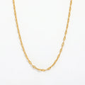 Joolim Jewelry 18K Gold Plated Carambola Dainty Chain Choker Necklace Stainless Steel Jewelry Wholesale