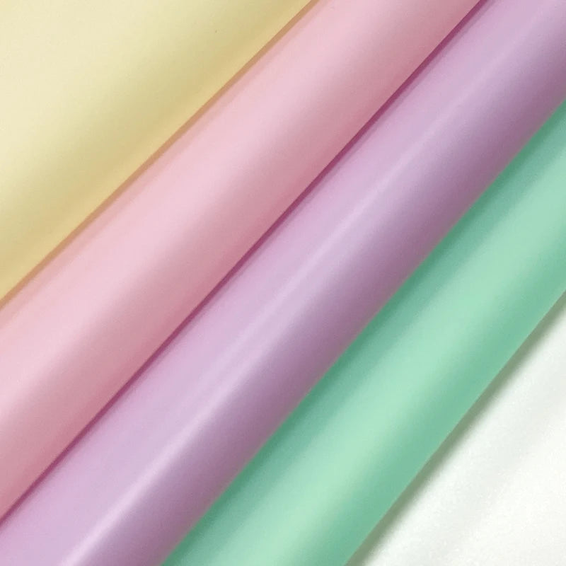 Solid Jelly Colorful Matte TPU Acrylic Plastic Filmfor Jelly Bags and Decoration 0.4MM
