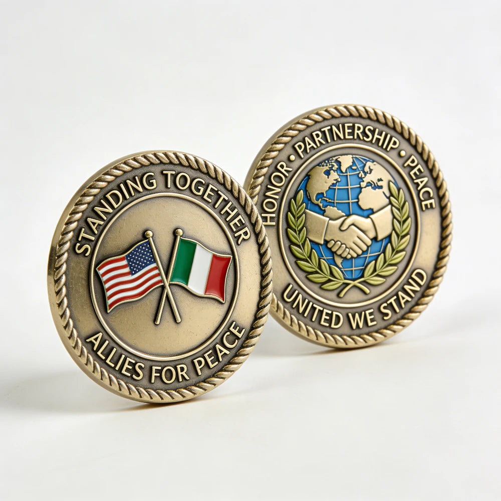 New Arrival Challenge Coin Custom Silver Gold Coins Monedas Metal Crafts Collectibles Souvenir Enamel Challenge Coin