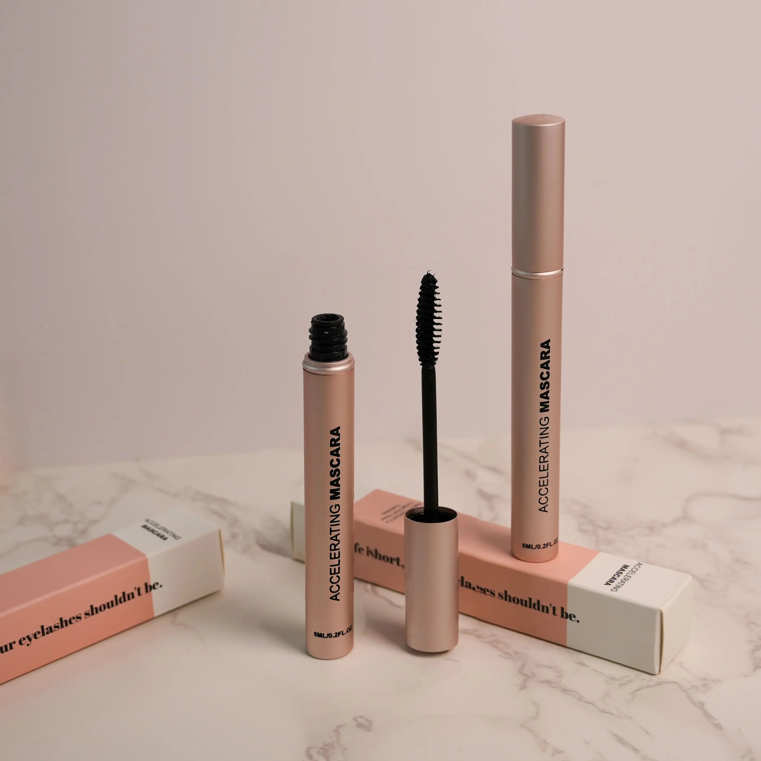 Customized Wholesale Cruelty Free Long Lasting 3D Volume Eyelashes Extension Vegan Fast Dry and Waterproof Private Label Mascara