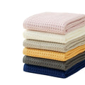 Wholesale Super Soft Quick Drying Waffle Towel Sets 100% Cotton Custom High Absorbent Cotton Waffle Bath Towel MegaBDM