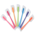 Cute Semitransparent Non-Stick Heat-Resistant Dishwasher Oven Safe Disposable Silicone Scraper Spatula Baking Pastry Home