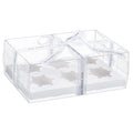 Custom Printed Embossed Waterproof High-End Transparent Plastic Cupcake Boxes with Sponge Lining for Dessert Gift Packaging