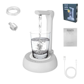 Lighting Based Patent Design Rechargeable 1800Mah Desktop Water Dispensers Portable Water Dispenser Pump