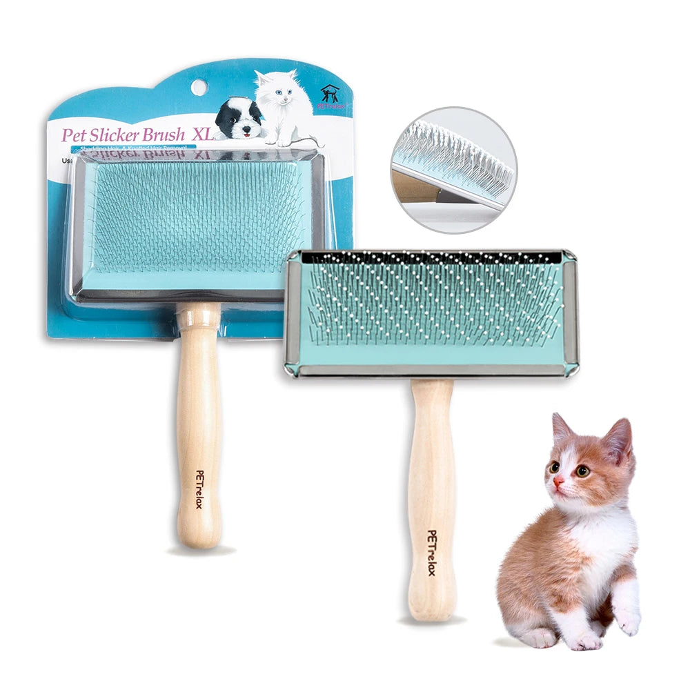 Wholesale Large Pet Beauty Brush Neat Pet Cleaning Grooming Tools Xl Cleaner Slicker Dog Hair Grooming Brush