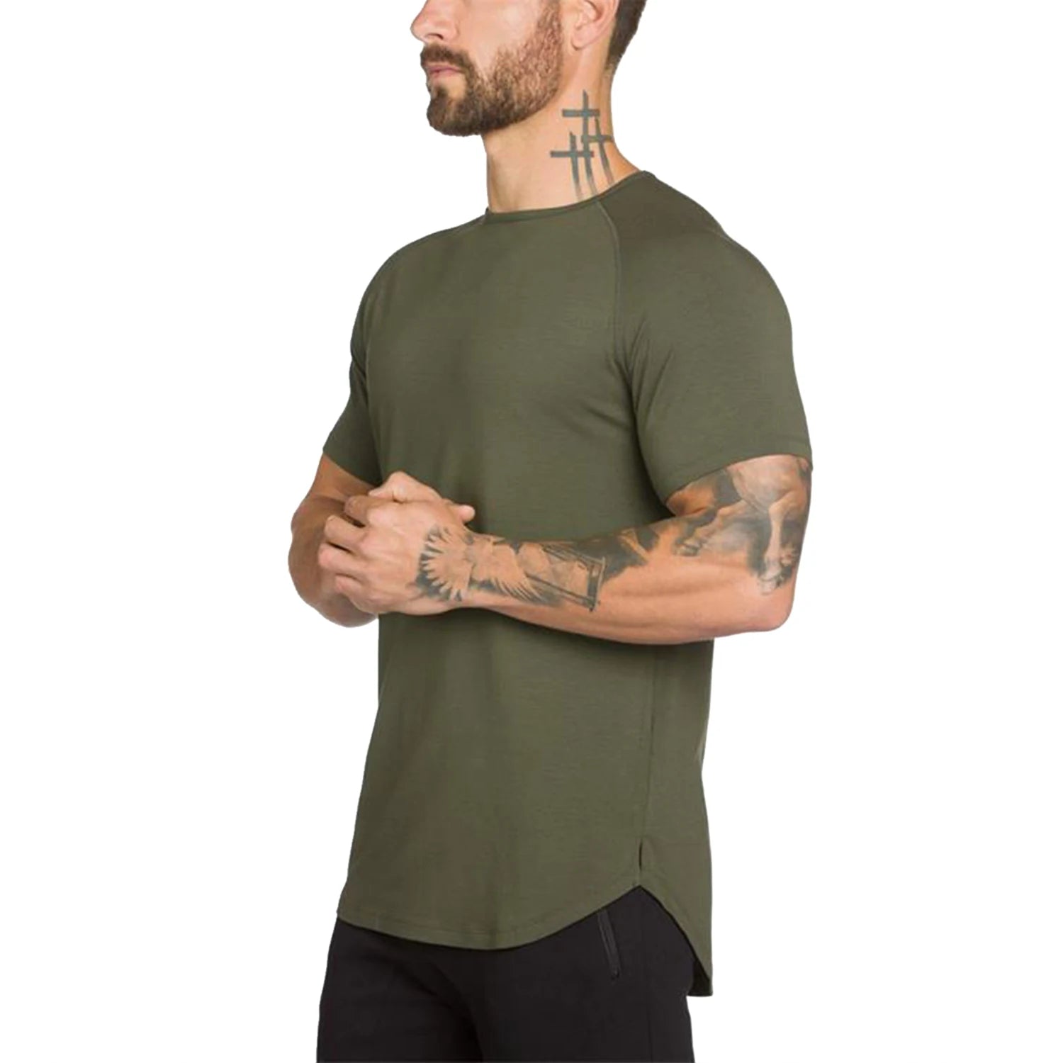 Cheap T Shirts Breathable Quick-drying Running T Shirt Blank T-shirts for Men