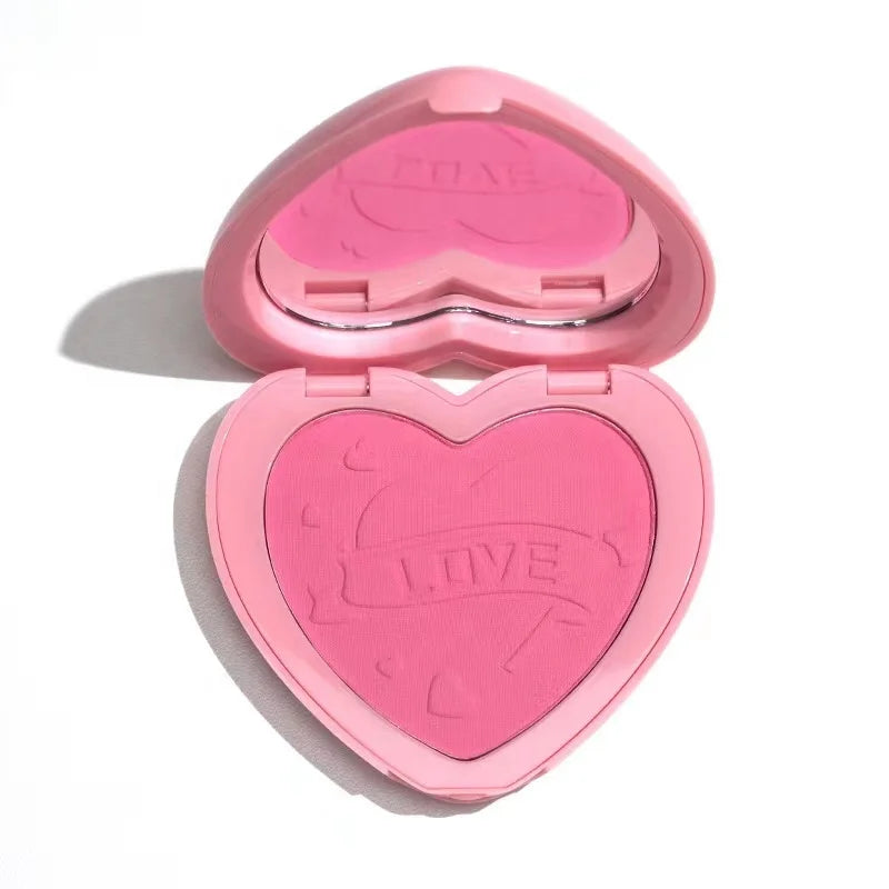 Fast Delivery Face Contour Highlighter Bronzer Glitter Blusher Private Label Flower Petals 3D Rose Blush