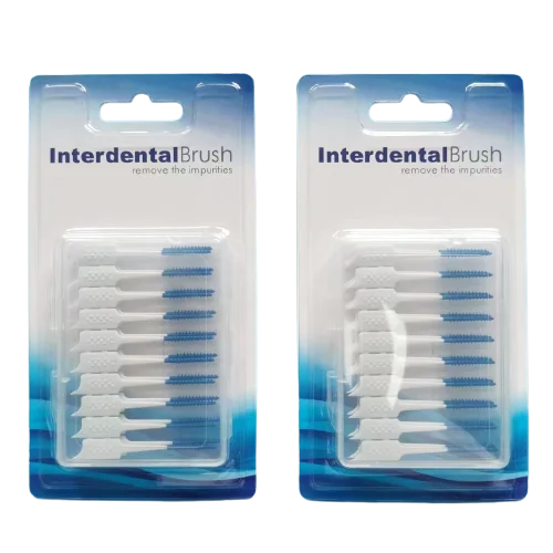 Small Toothpick Customised Interdental Brush Dental / Dental Interdental Brush for Teeth Deep Cleaning
