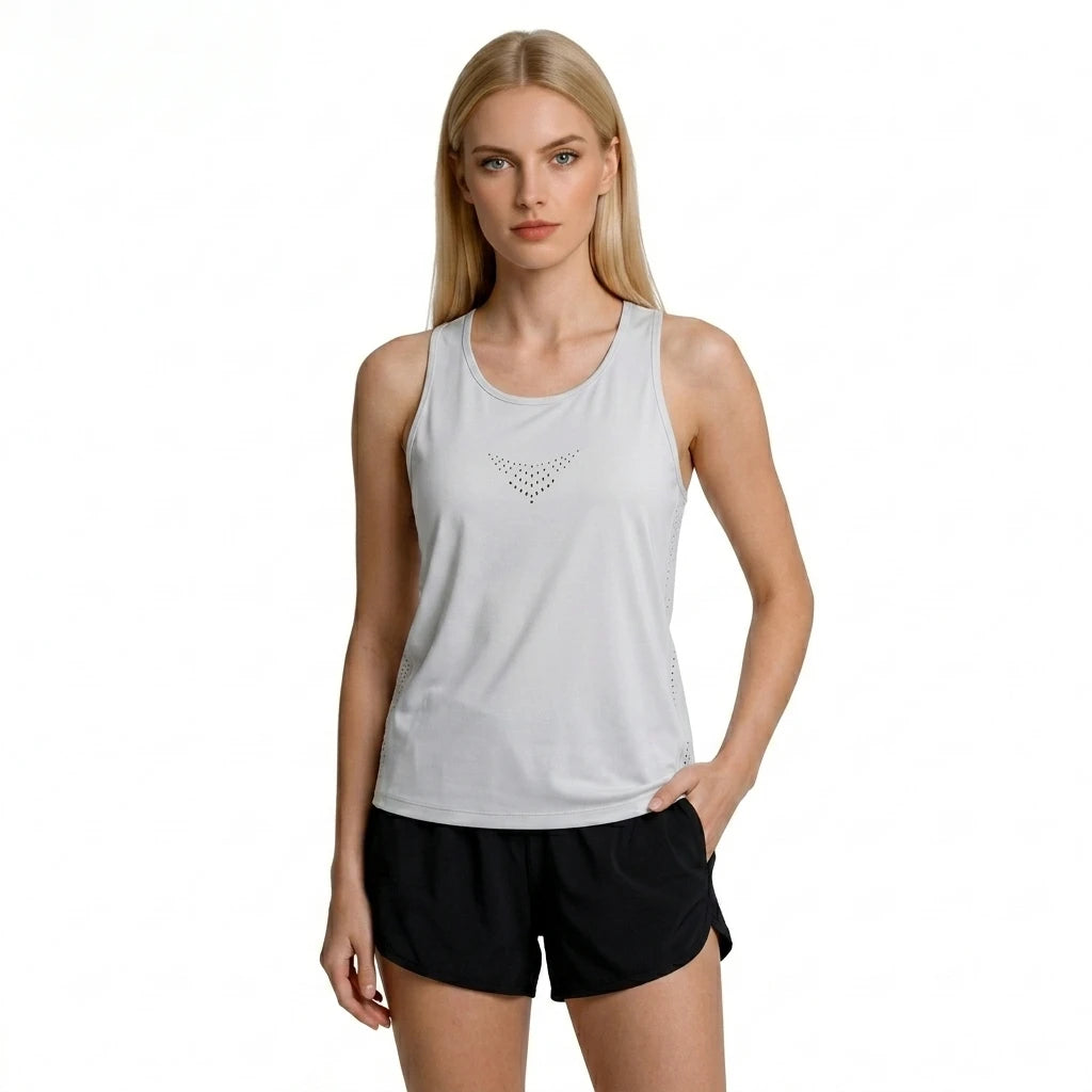 Custom-Printed Sublimation Printed Summer Running Vest (Unisex) Spandex/Polyester Blend Breathable Quick-Drying Seamless