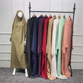 Wholesale Islamic Clothing Women One Piece Jilbab Abaya Muslim Abaya Robe Women Dress Plus Size Muslim Prayer Abaya
