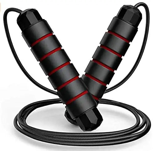 Wholesale Adjustable Steel Jump Rope With Foam Handles for Fitness