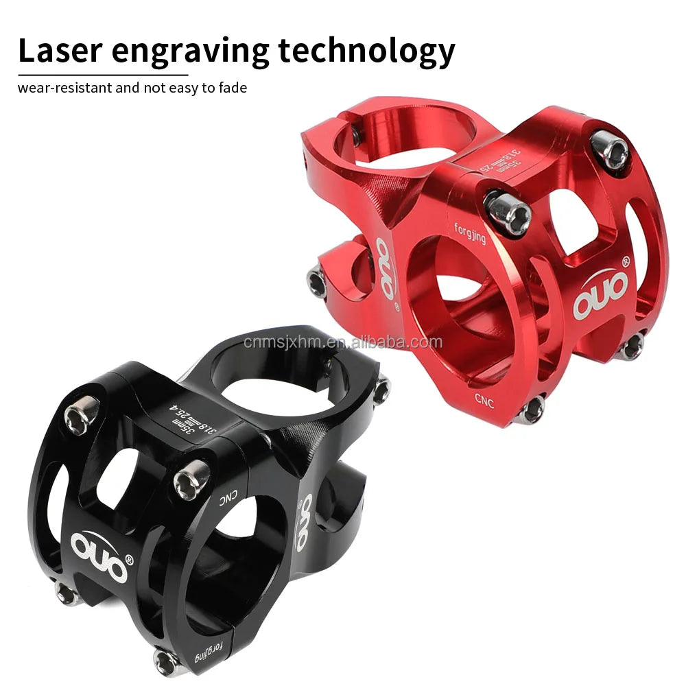 Factory Direct Wholesale Aluminium 35mm MTB Stem Bicycle 50mm Bicycle Handlebar Stem