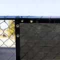 HDPE Eco-Friendly UV Resistant Windproof Patio Garden Fence Nets Balcony Privacy Fence Publicity Wind Screen Construction
