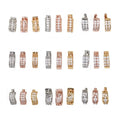 Fashion Waterproof Jewelry Gift Hoop Diamond Brass Copper Earrings Zircon Gold Plated Earring Huggie Women Jewelry Hop Earrings
