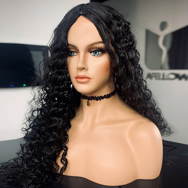 H5-E Fashion Cheap Wigs Display Head Stand Realistic Face Heads Mannequin Makeup Female Head