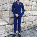 Factory Wholesale Men's Classic Office Suit Wedding Suits for Men Luxury Double Breasted
