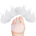 Anti-slip Silicone Protector Cushion Toe Separator Pedicure Pads Half Insoles Pain Relief High Heel Massage Foot Care Tool