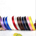 100% Polyester Satin Grosgrain Ribbon Factory's Single Face Style in Black Colors Double Faced Smooth Design Gift Ribbon